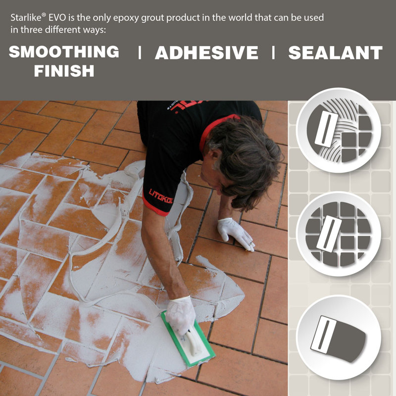 The Tile Doctor Starlike Evo Epoxy Grout 5.5 Lb & Reviews Wayfair